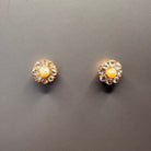 Antique Pearl & Diamond Earrings *circa late 1800s